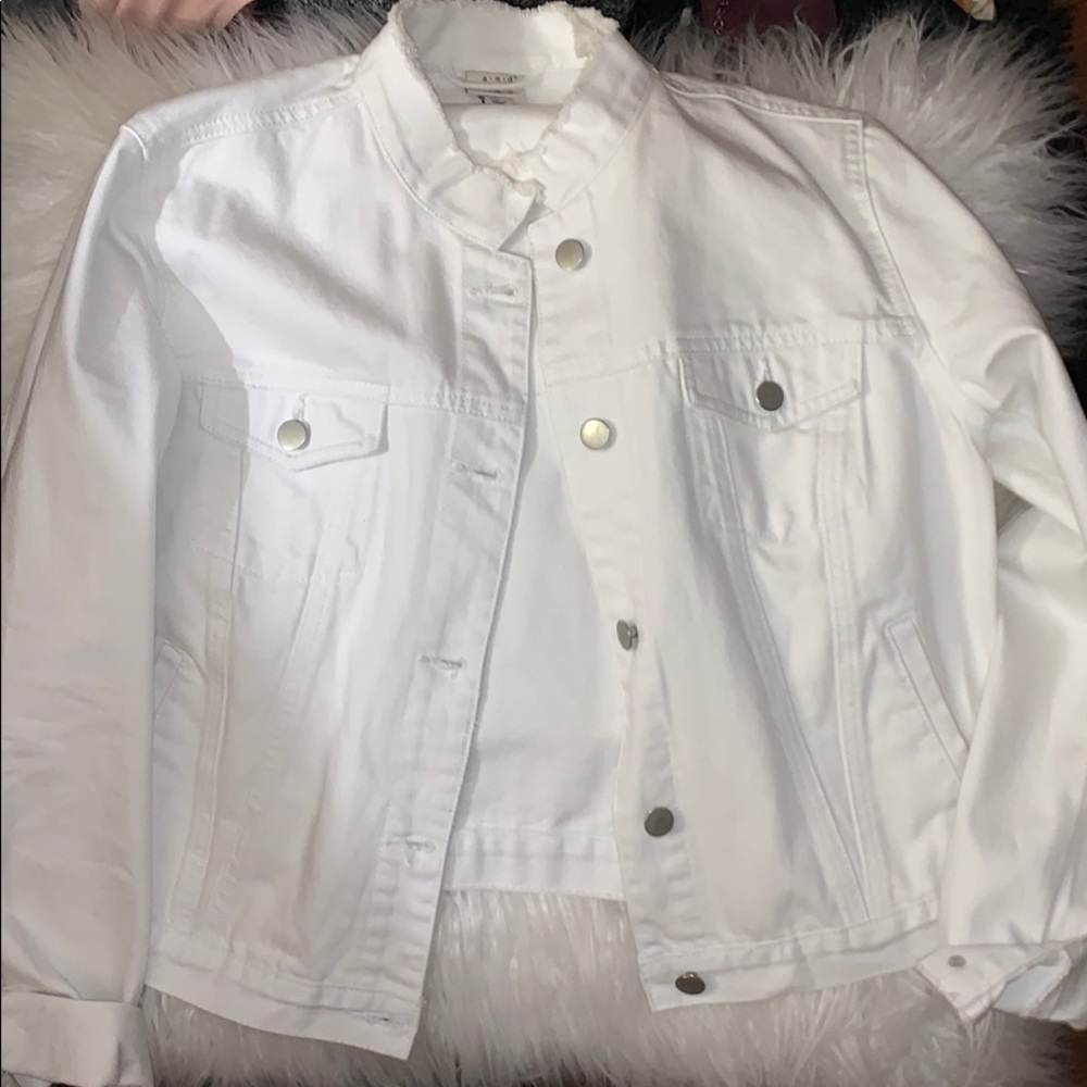 White Denim Jacket